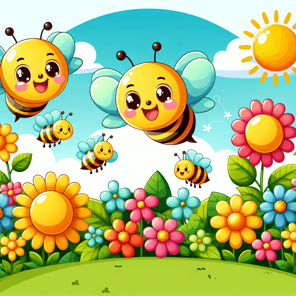 Cheery Bee Adventure Numbered Painting Kits