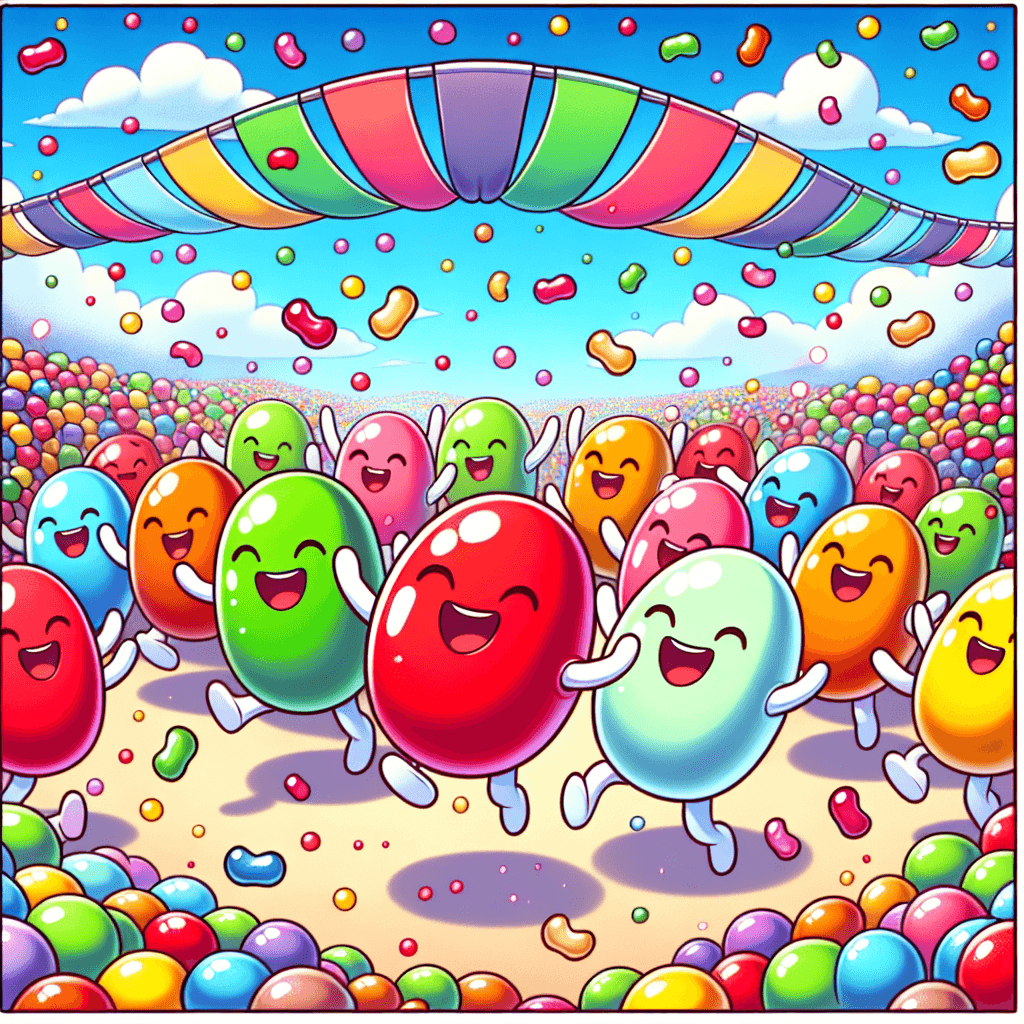 Joyous Jellybean Jubilee DIY Paint By Numbers