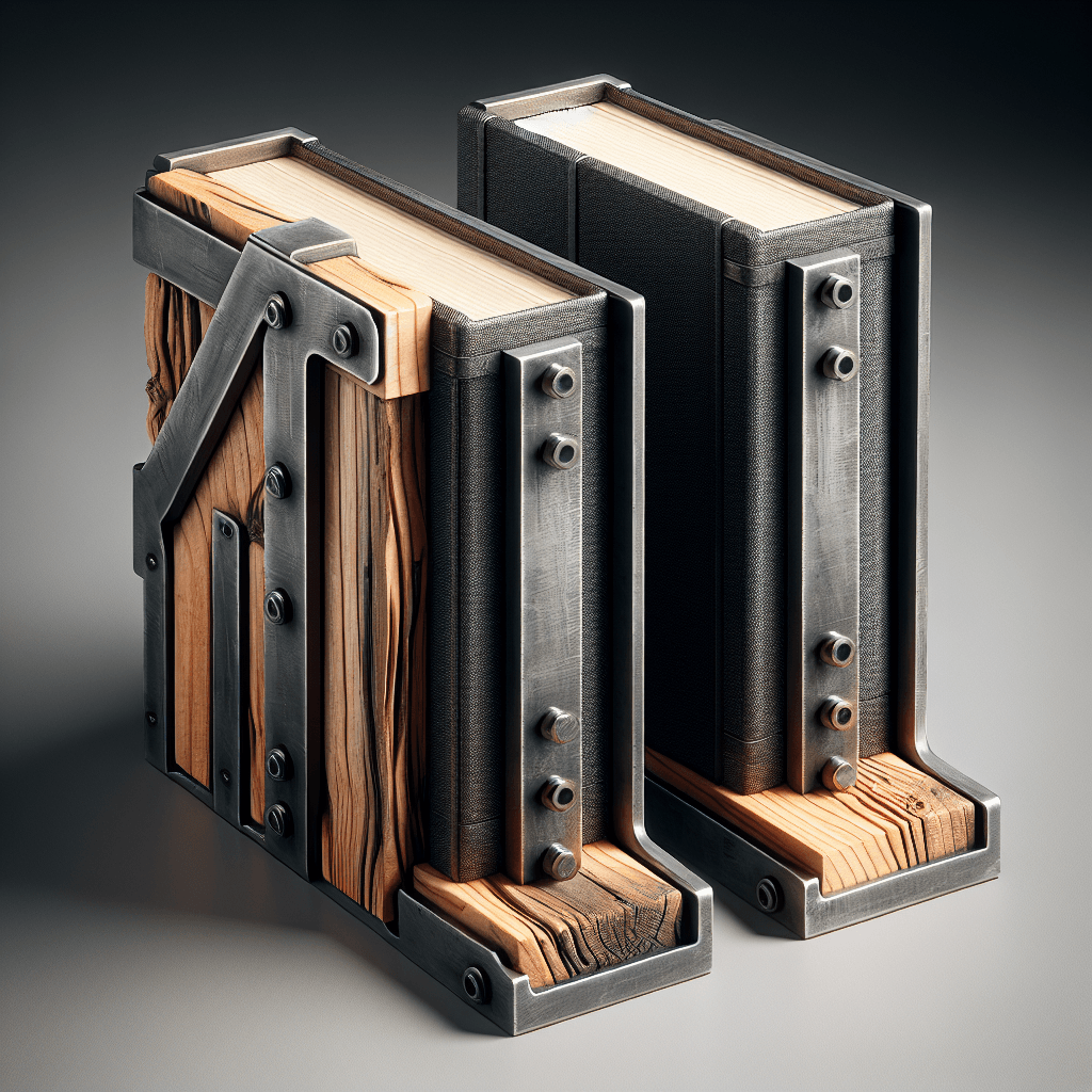 Industrial Chic Bookends Numbered Painting Kits