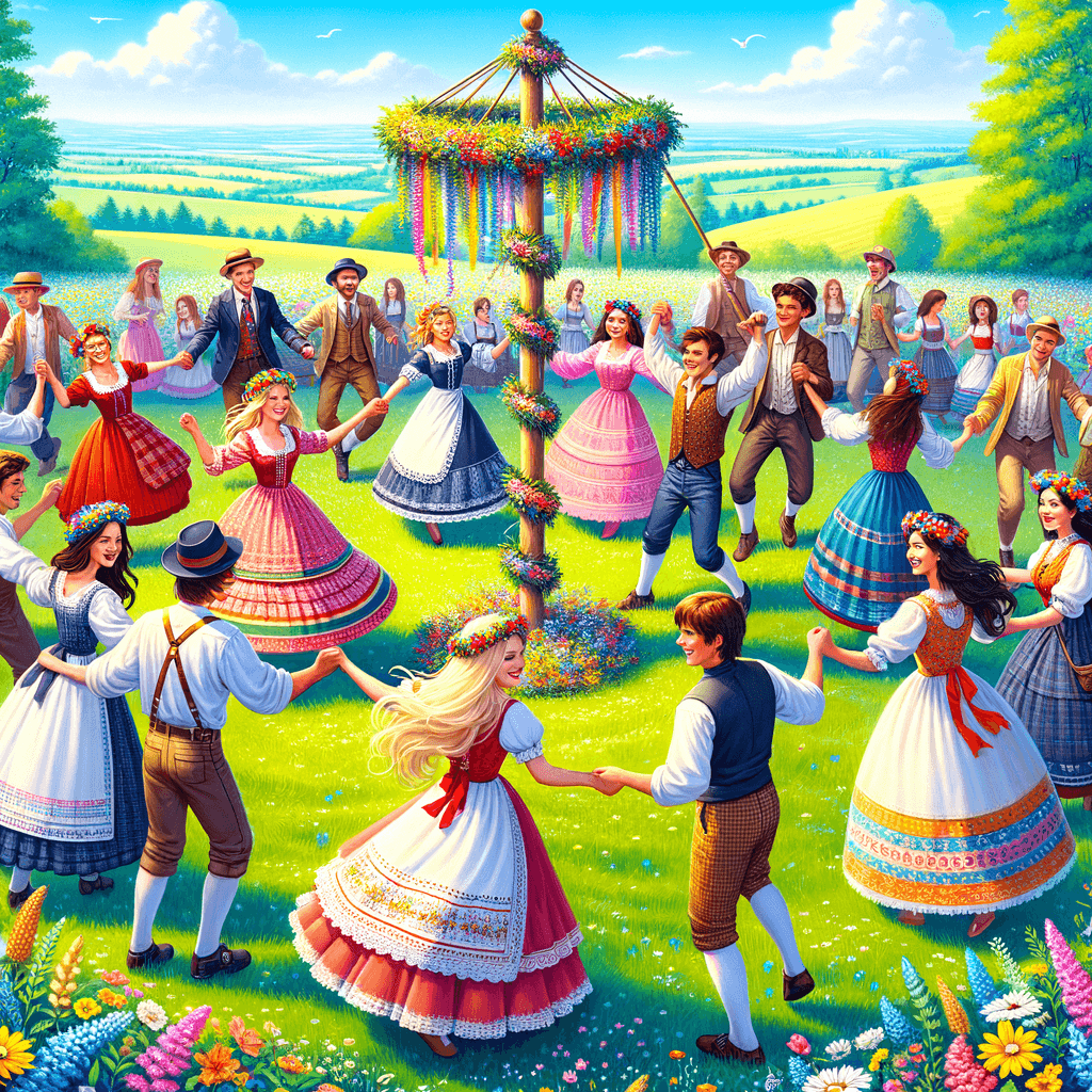 Midsummer Festival Painting Number Kit