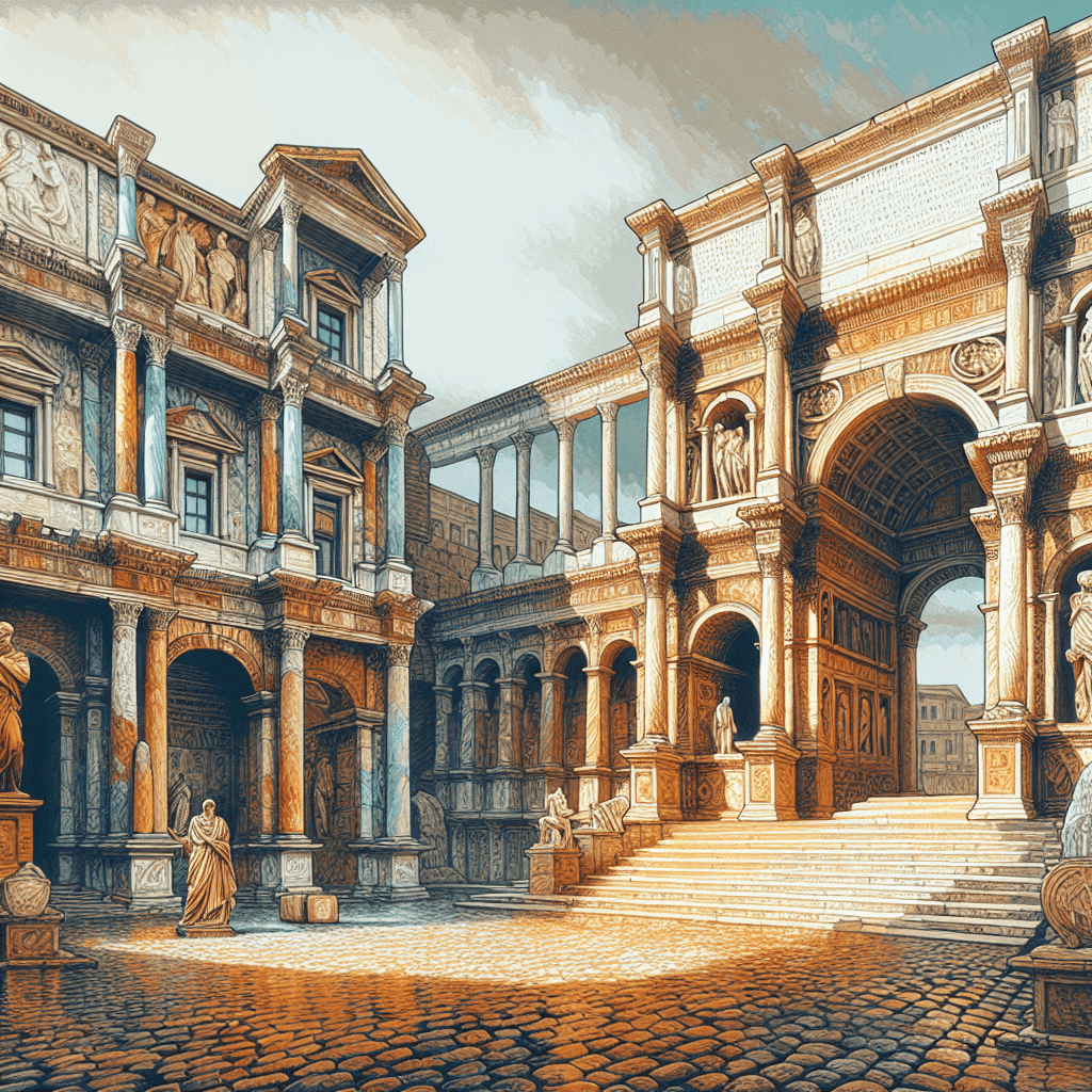 Ancient Roman Splendor Paint By Numbers Art