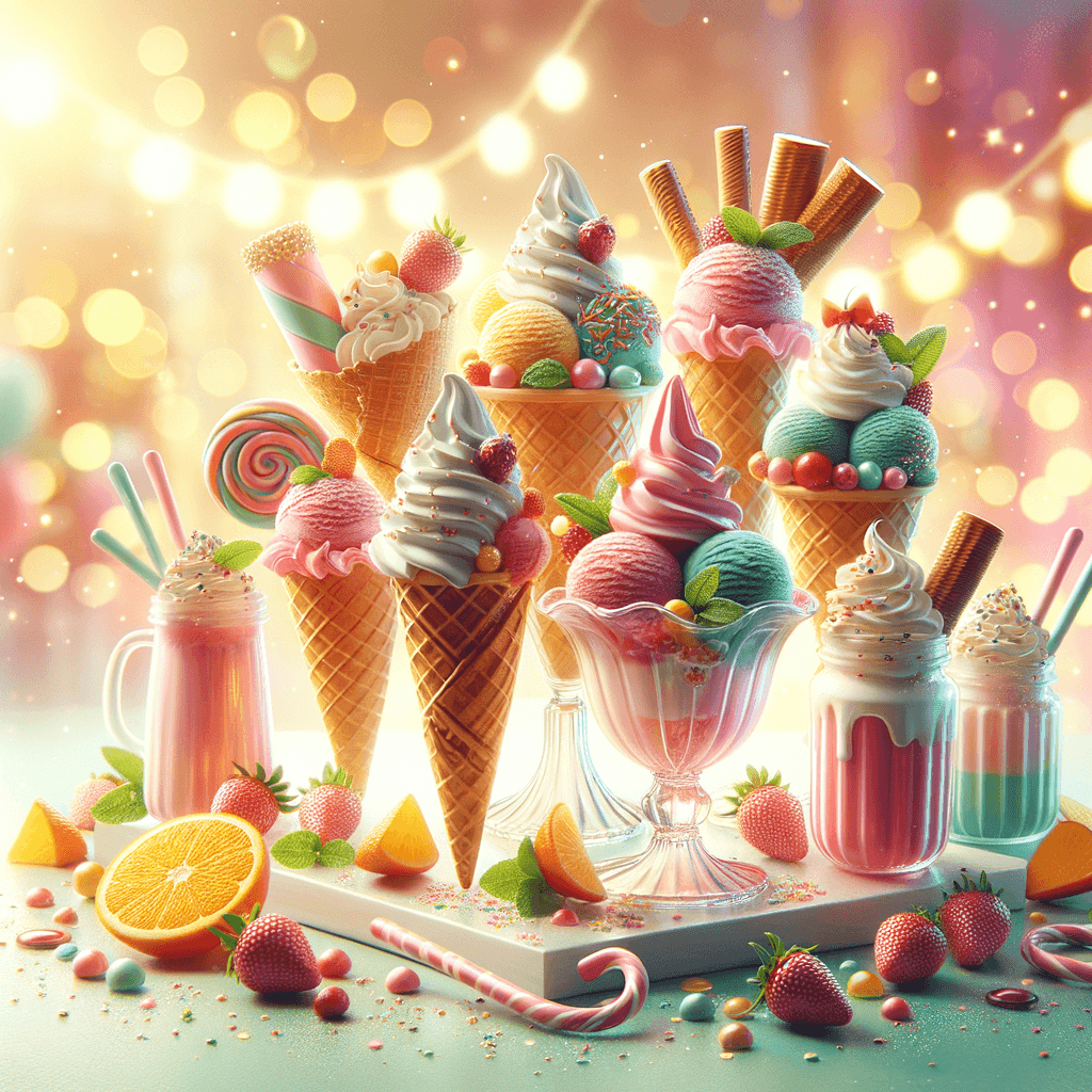 Sweet Summertime Ice Cream Paint By Numbers Kits