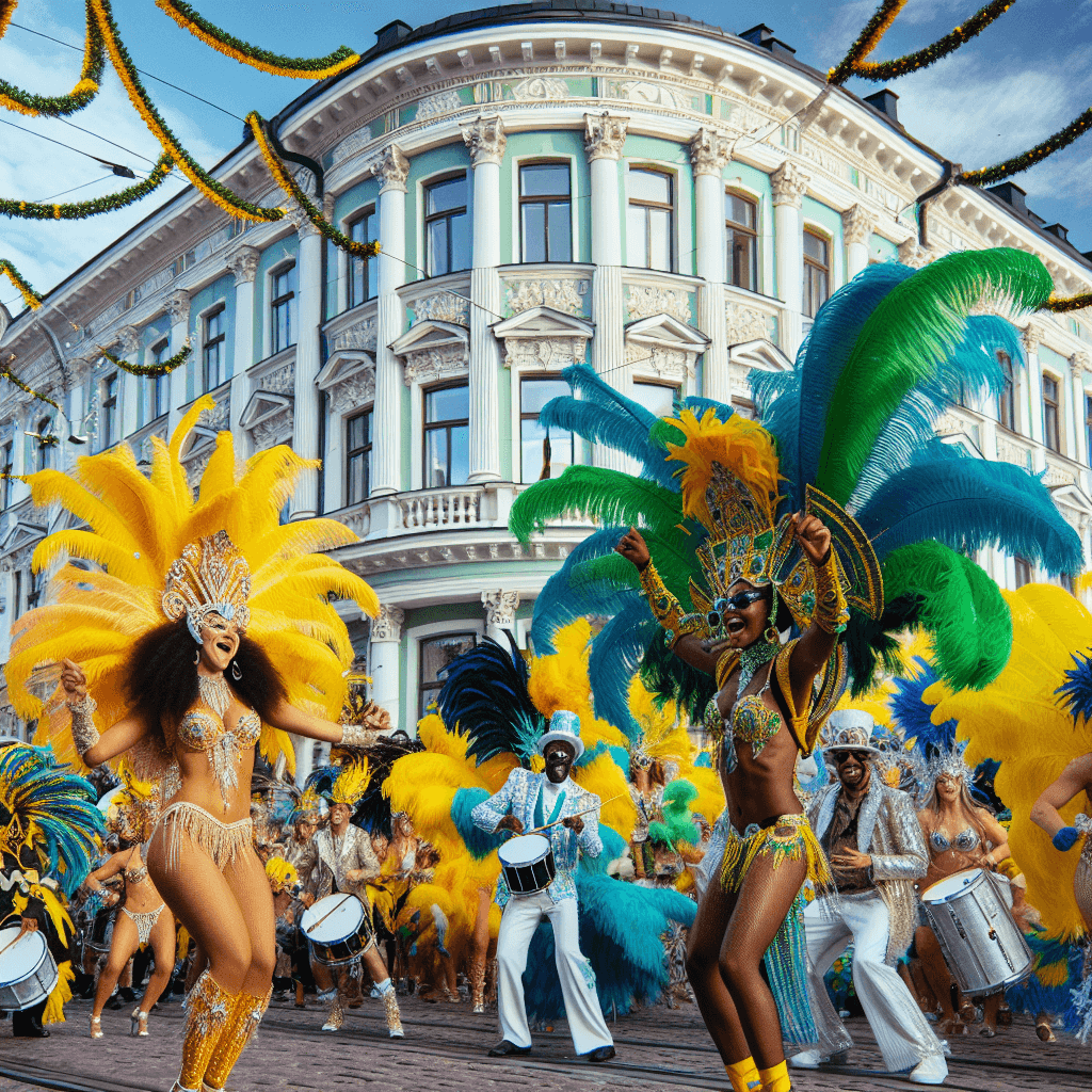 Helsinki Samba Carnaval - Finland Paint By Numbers Kits