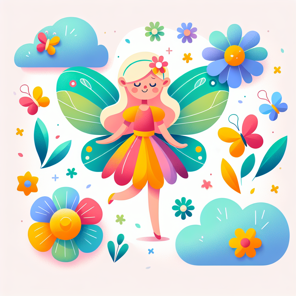 Joyful Fairy DIY Paint By Numbers
