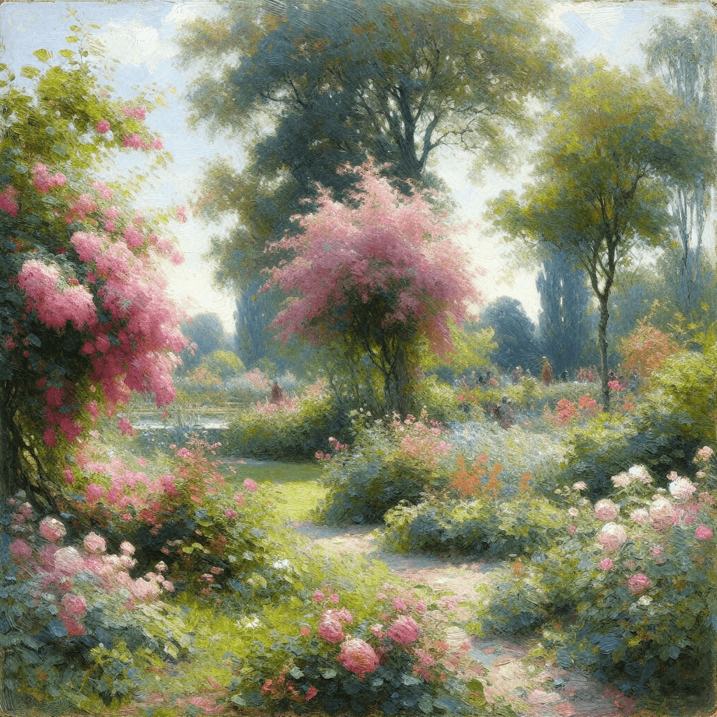 Monet's Garden Serenity Painting By Numbers Kit