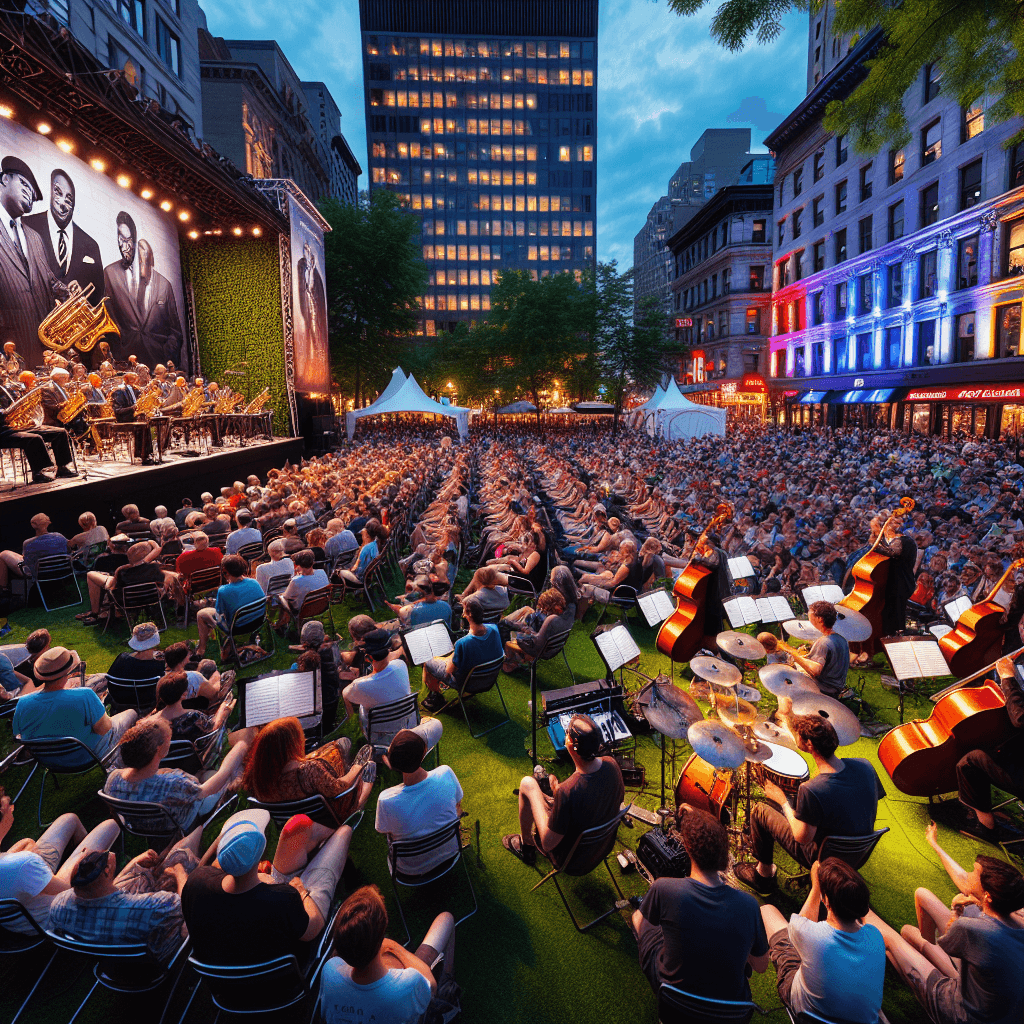 International Jazz Festival - Montreal Numbered Painting Kits