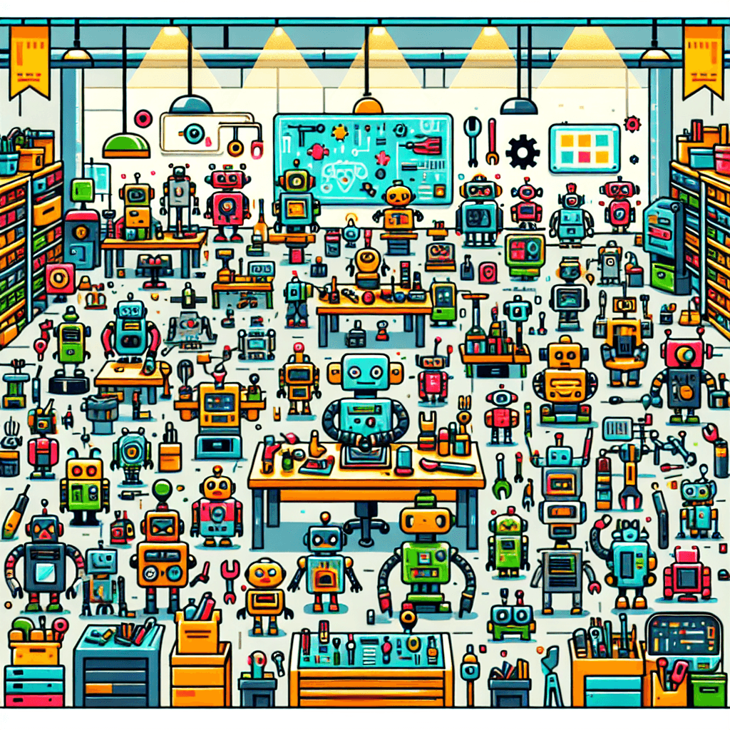 Robotics Workshop Paint By Numbers