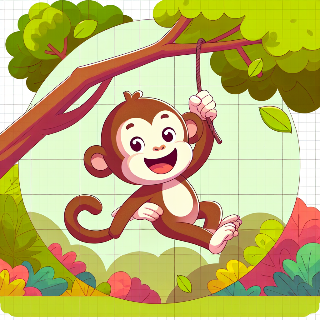 Playful Monkey Numbered Painting Kits