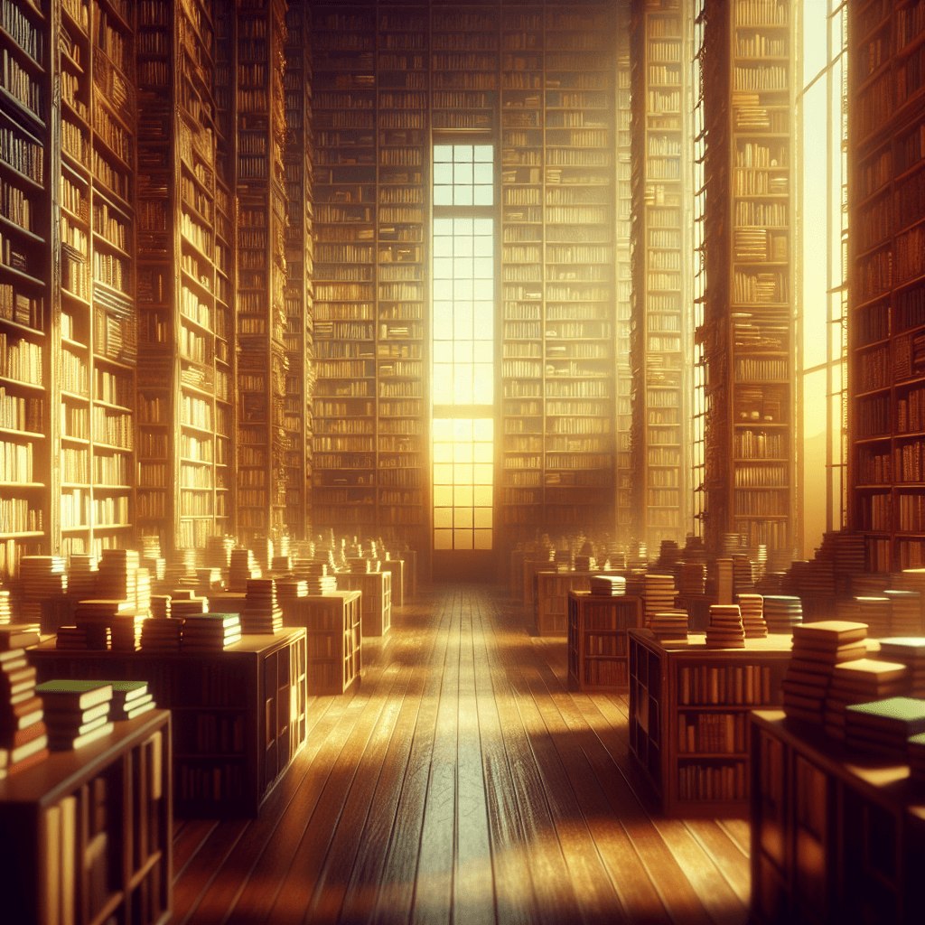 Library's Quiet Refuge Paint By Number