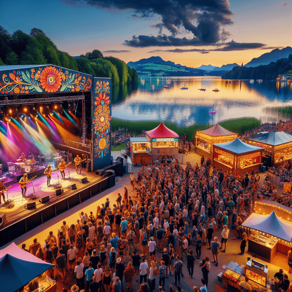 The Montreux Jazz Festival Paint By Numbers Art