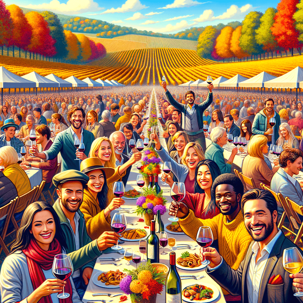 Fête Des Vins - France Paint By Number