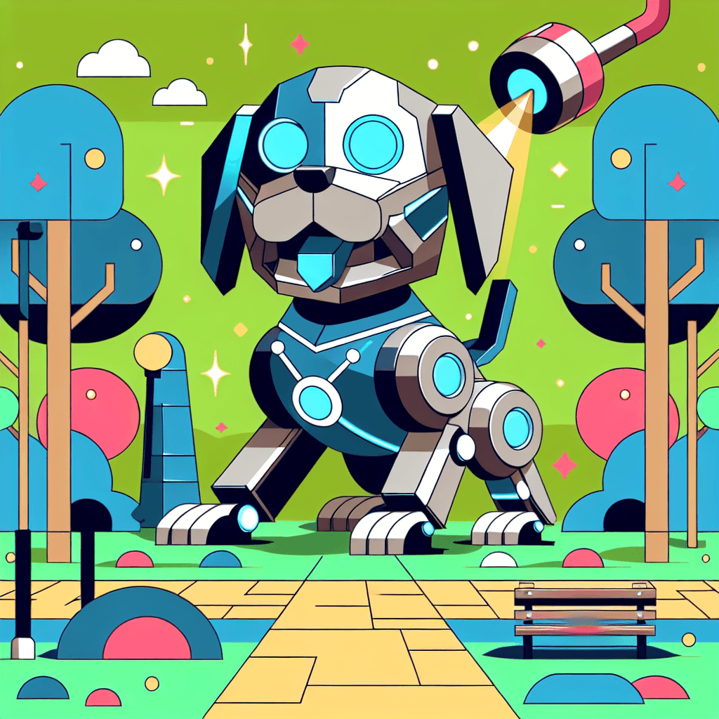 Mighty Robot Dog Paint By Numbers Kits
