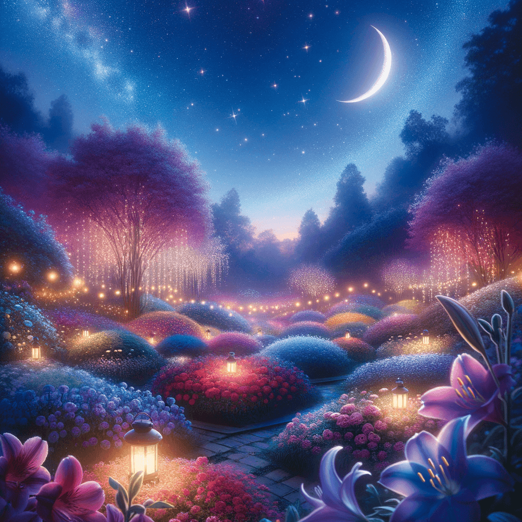 Mystical Night Garden Paint By Numbers Kits