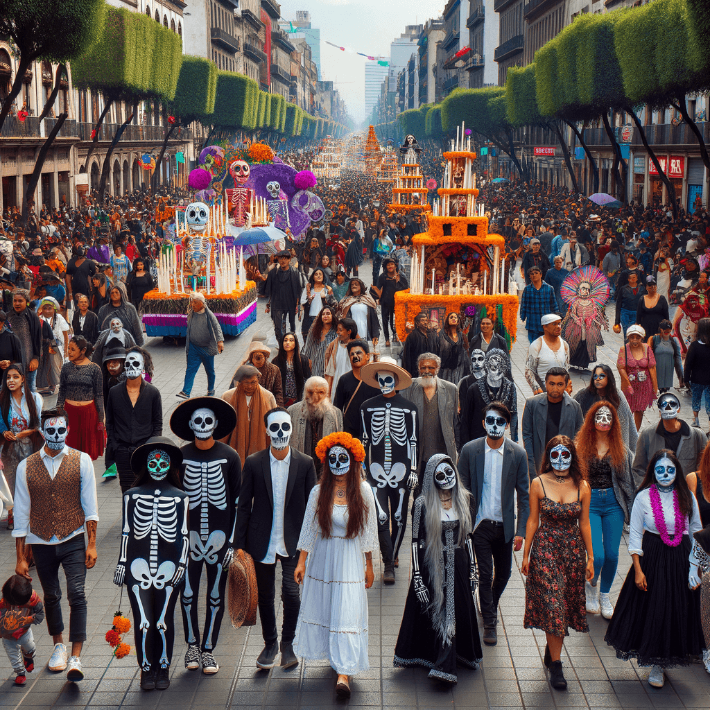 Day Of The Dead Festival - Mexico City, Mexico Paint By Number