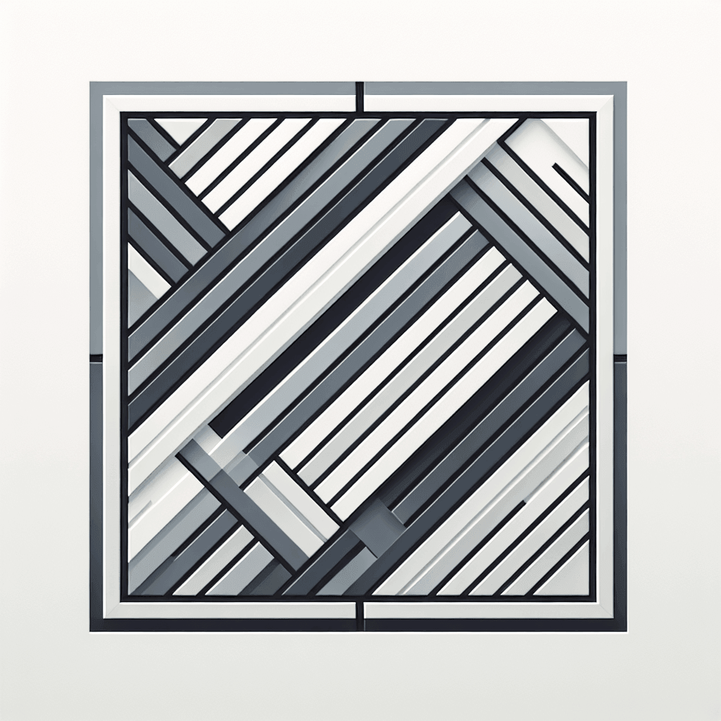 Chic Geometric Patterns Paint By Numbers Art