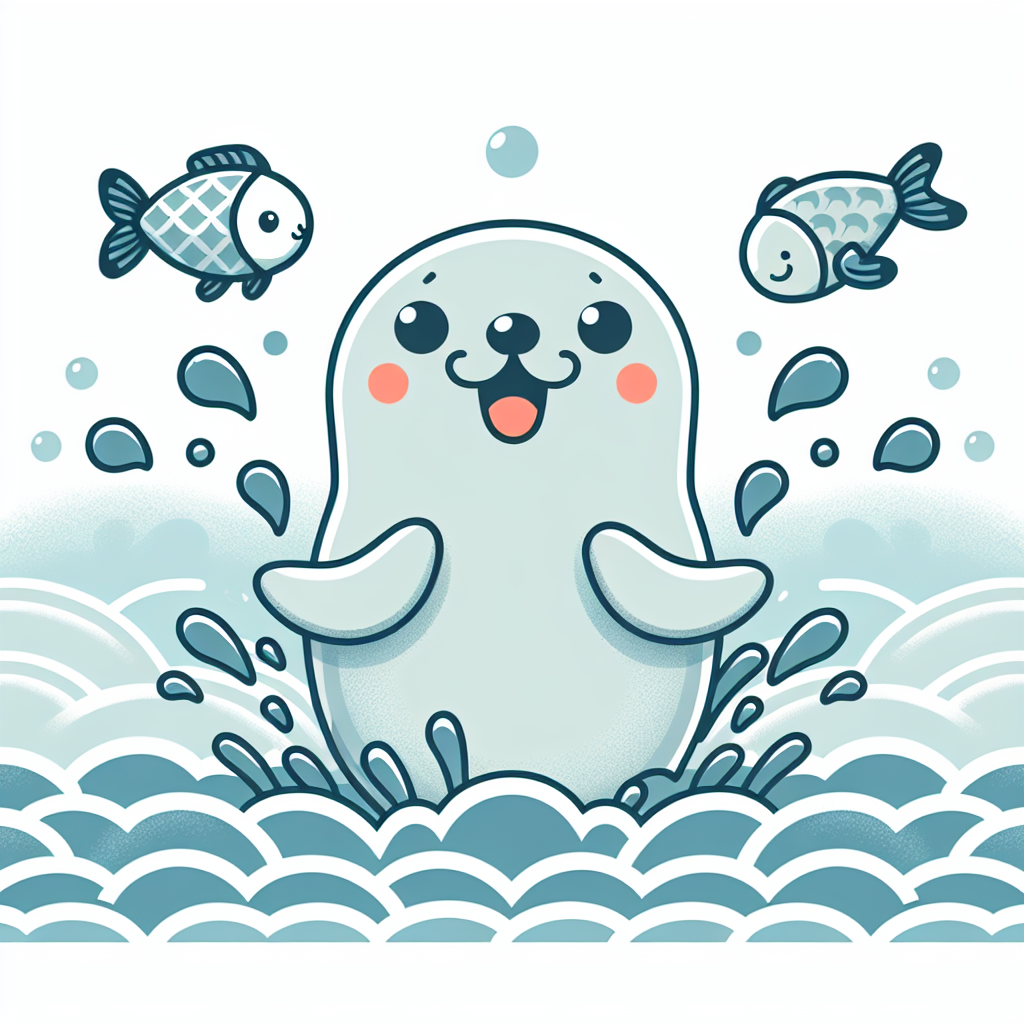Bubbly Seal Paint By Numbers Kits