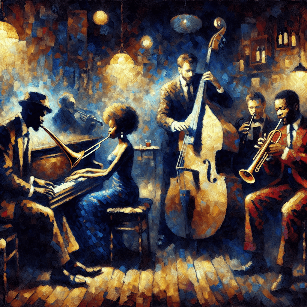 Midnight Jazz Night Paint By Numbers