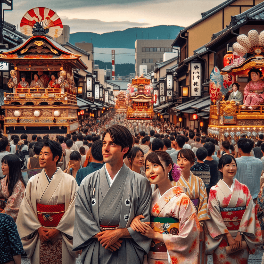 The Gion Matsuri Festival Painting Number Kit