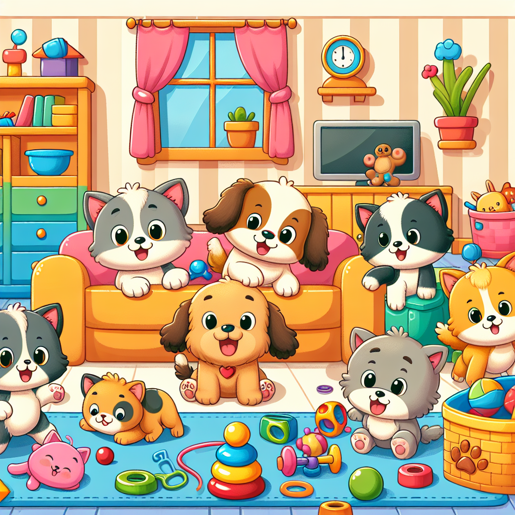 Colorful World Of Pets Painting By Numbers Kit