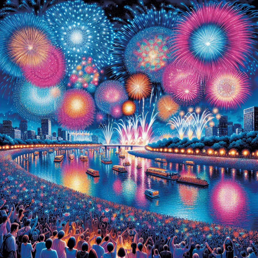 International Fireworks Festival - Vietnam Paint By Numbers Kits