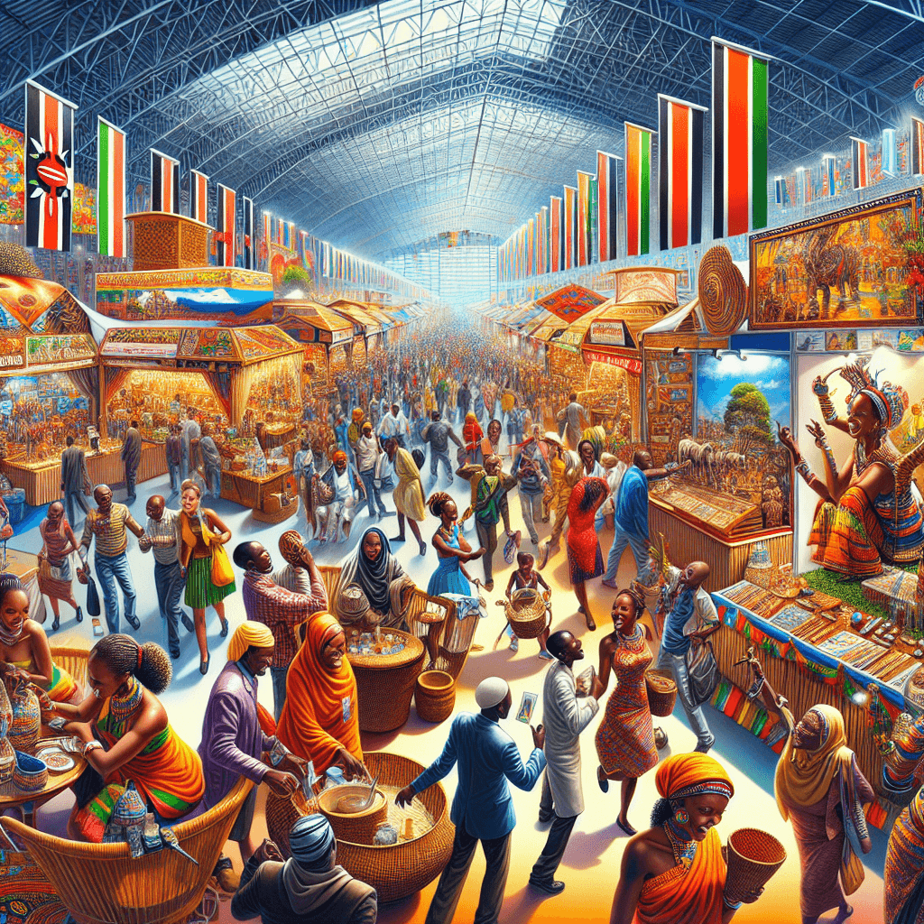 Nairobi International Trade Fair - Kenya Number Painting