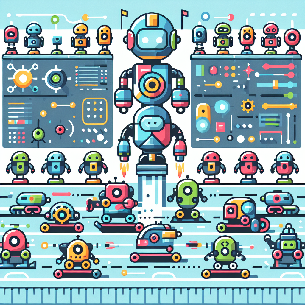 Galactic Robot Challenge Number Painting