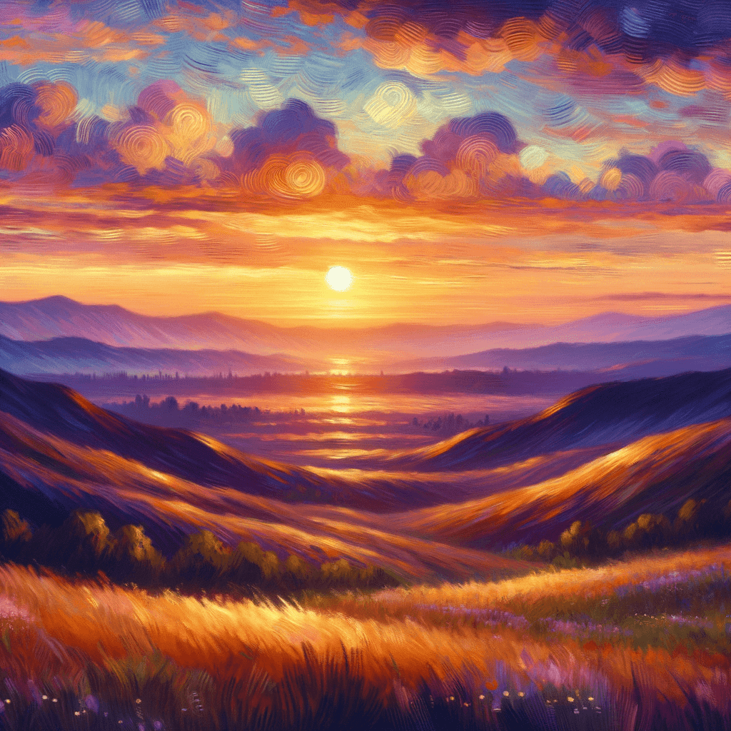Luminous Twilight Glow Numbered Painting Kits