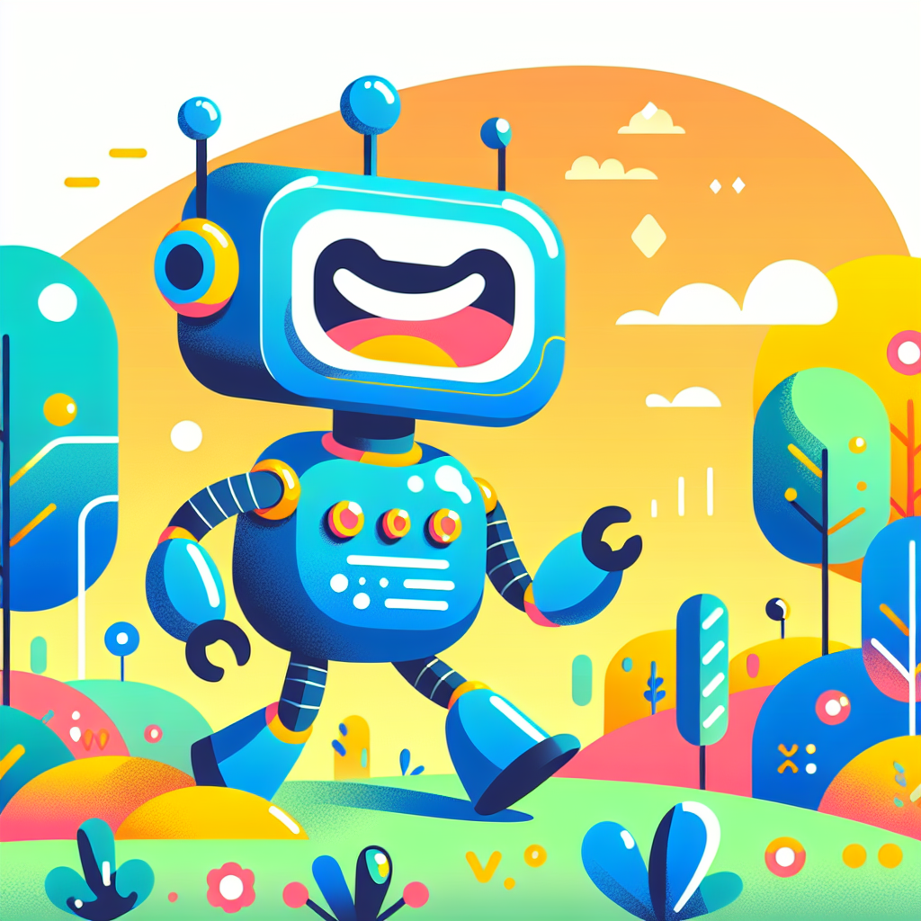 Funny Robot Adventure Numbered Painting Kits