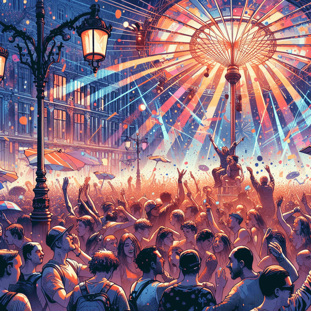 The Amsterdam Dance Event - Netherlands Paint By Numbers
