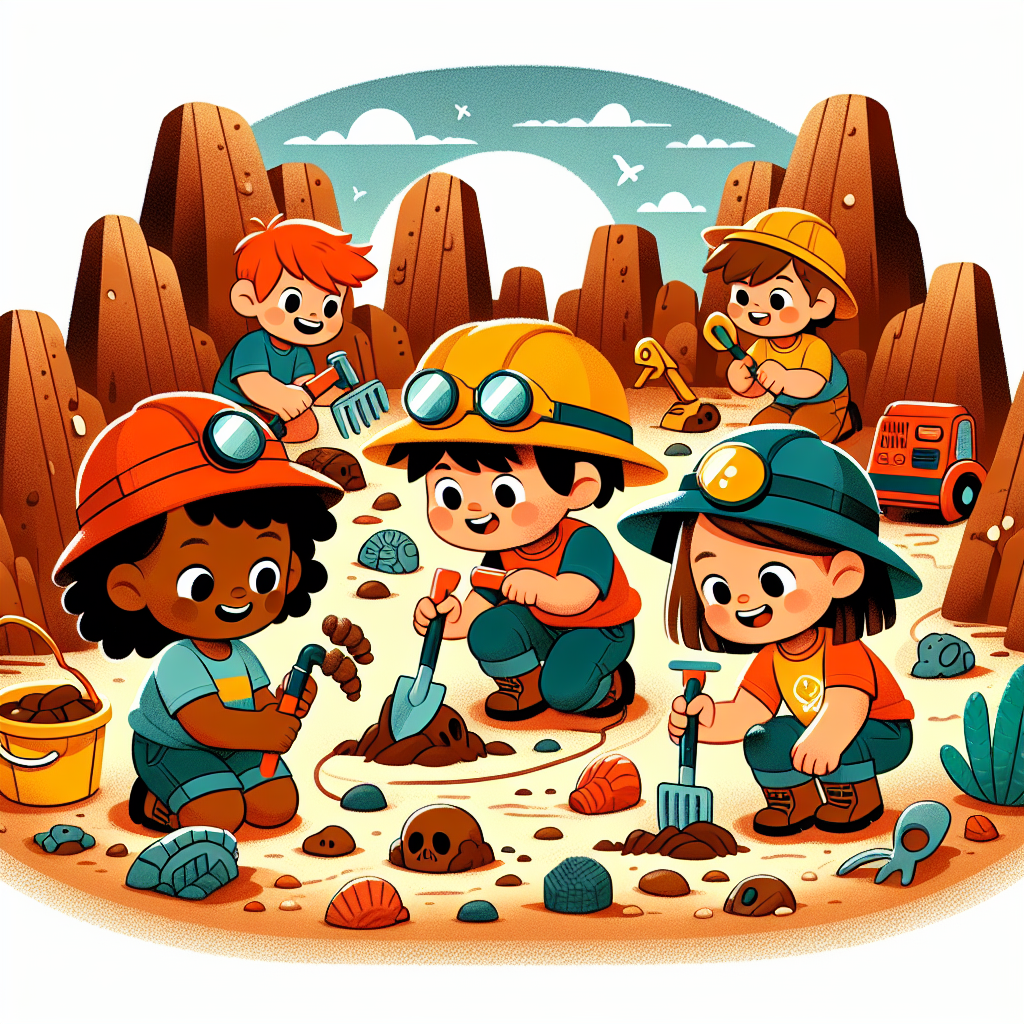 Fantastic Fossil Find Numbered Painting Kits