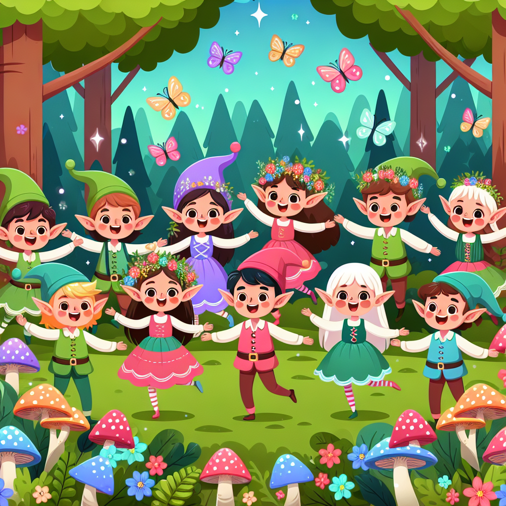Magical Elf Adventure Paint By Number