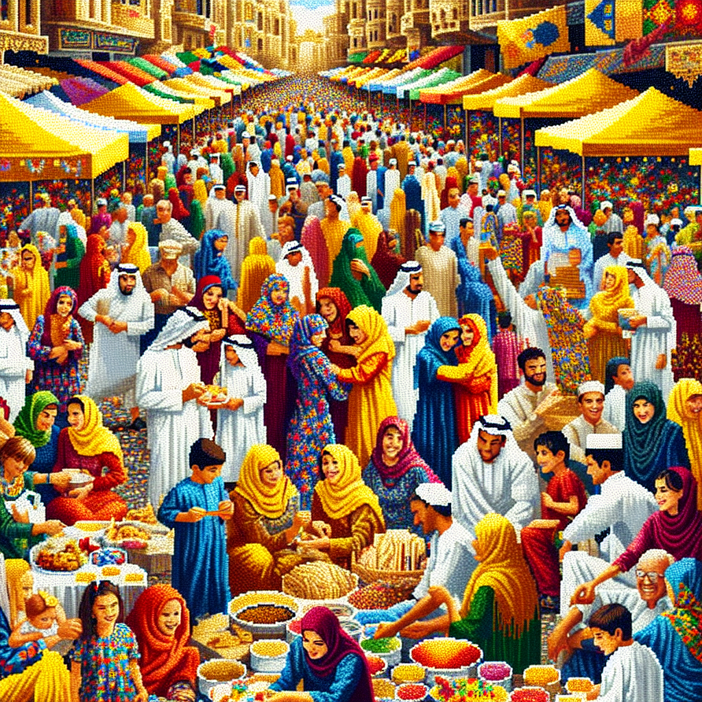 Eid Al-Fitr Festival - Worldwide Painting By Numbers Kit