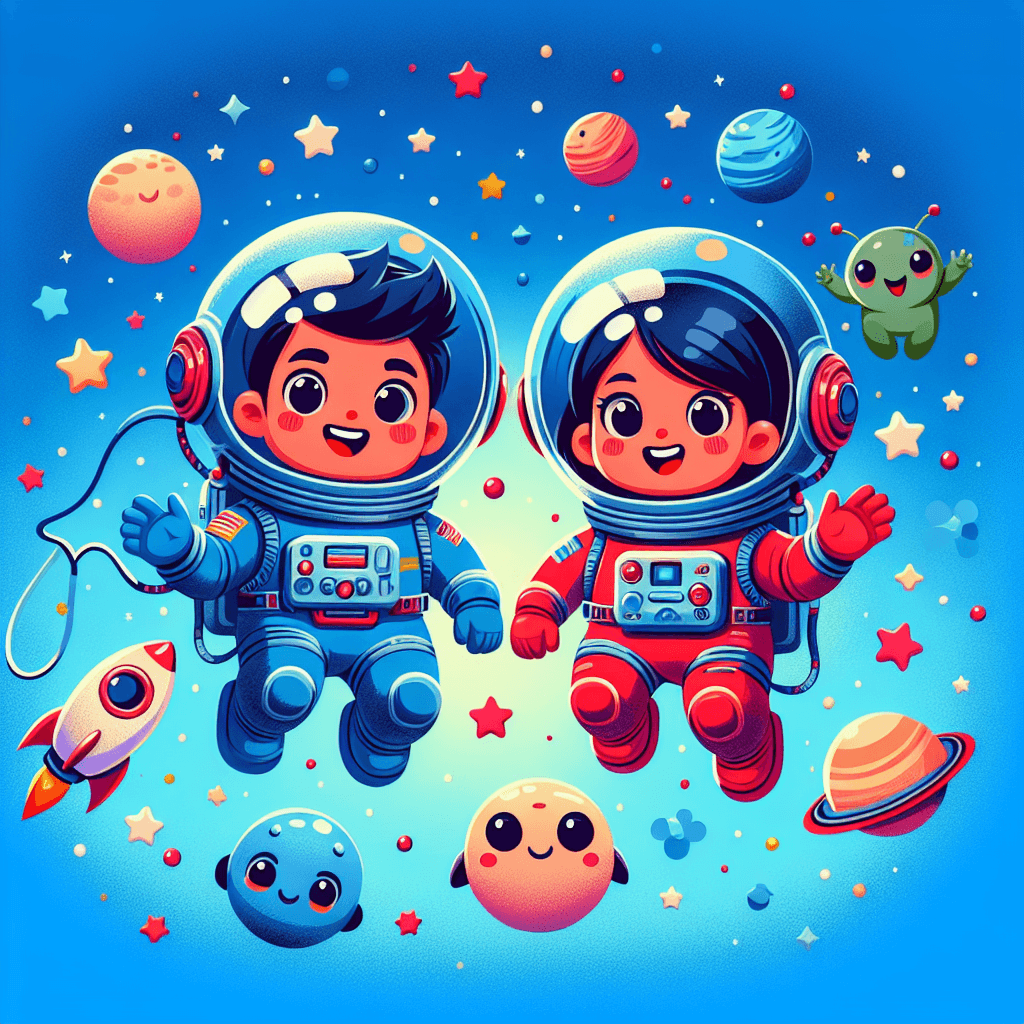 Happy Space Adventure Paint By Numbers
