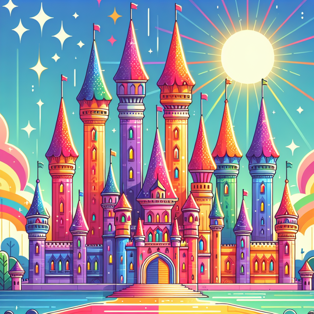 Mystical Castle Quest Paint By Numbers