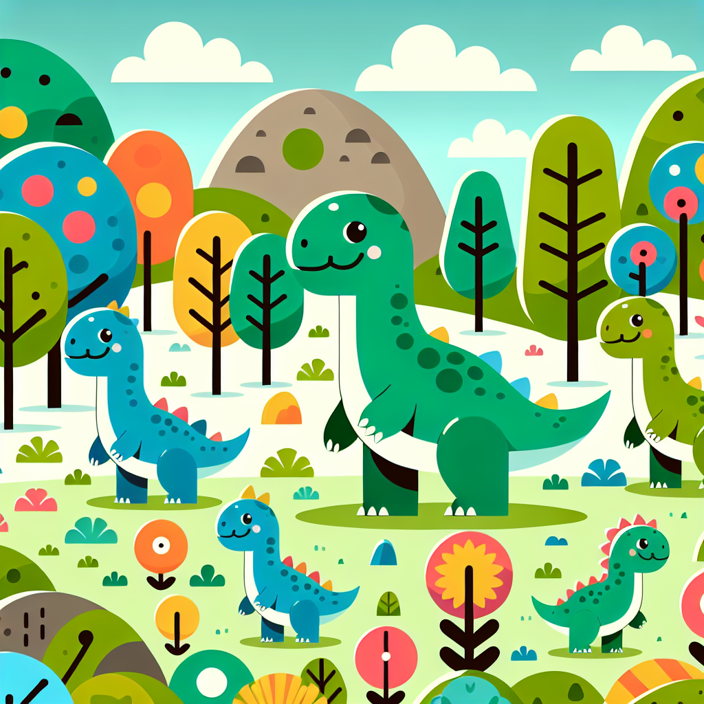 Fun Dino Family Paint By Numbers Kits