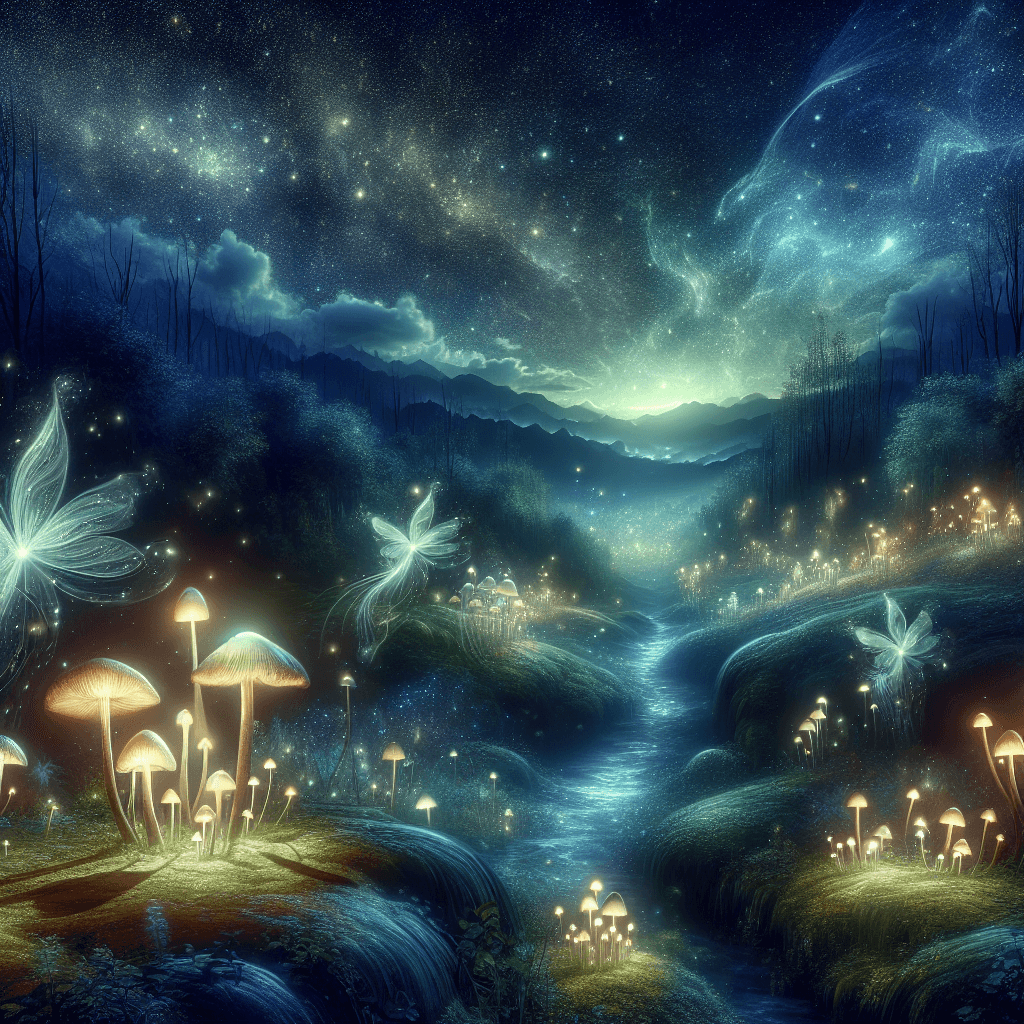 Mystical Faerie Glen Number Painting