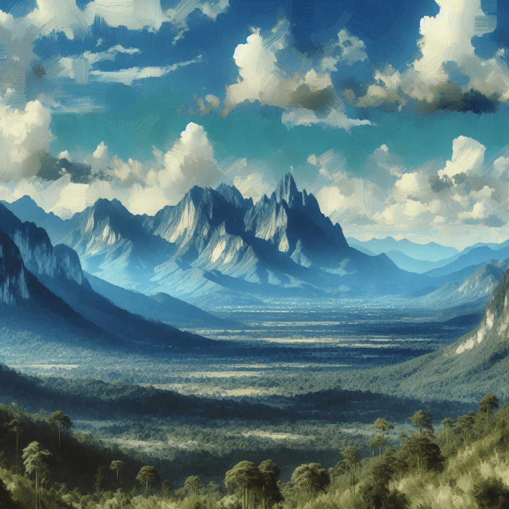 Breathtaking Mountains Paint By Color