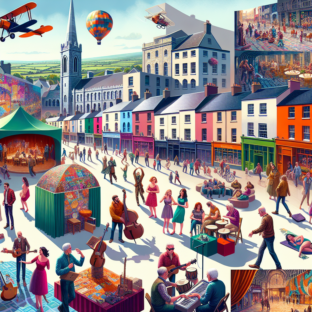 The Galway International Arts Festival - Galway, Ireland Painting By Numbers Kit