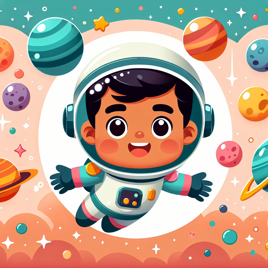 Friendly Space Explorer Numbered Painting Kits