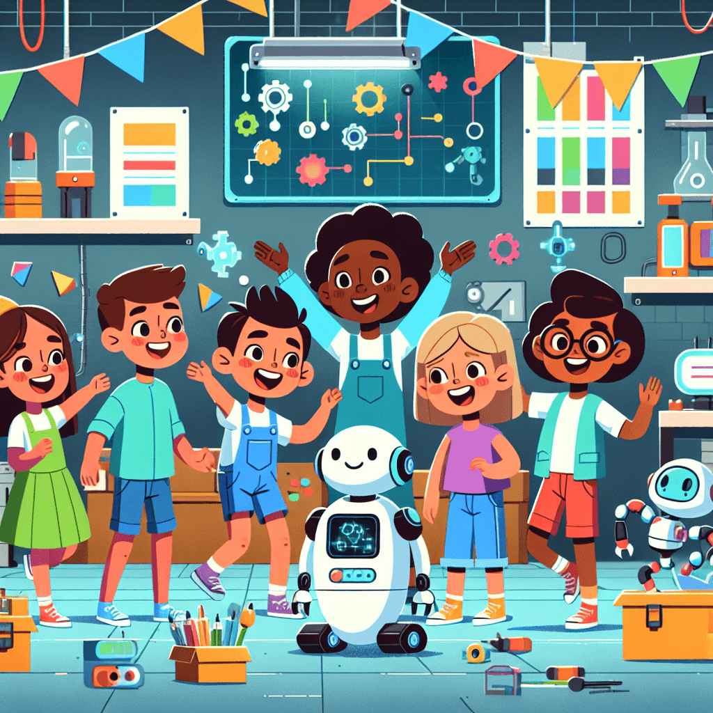 Robot Rescue Team Painting By Numbers Kit