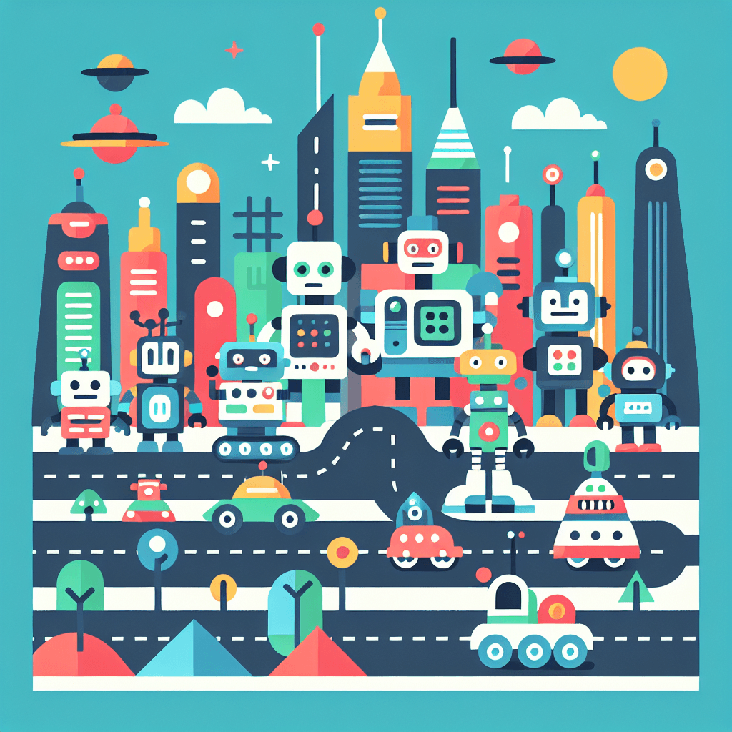 Robot Exploration Paint By Number