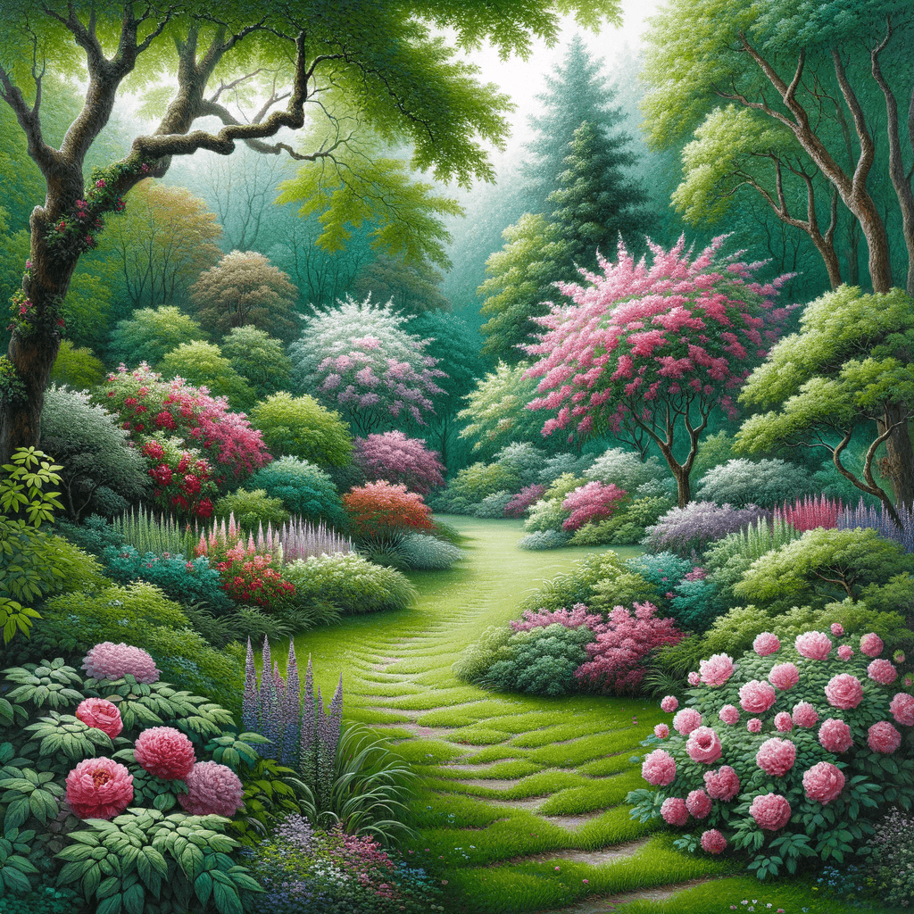 Tranquil Garden Escape DIY Paint By Numbers