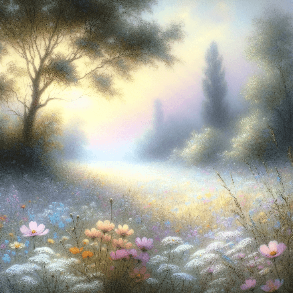 Dreamland Fantasy Meadow Number Painting