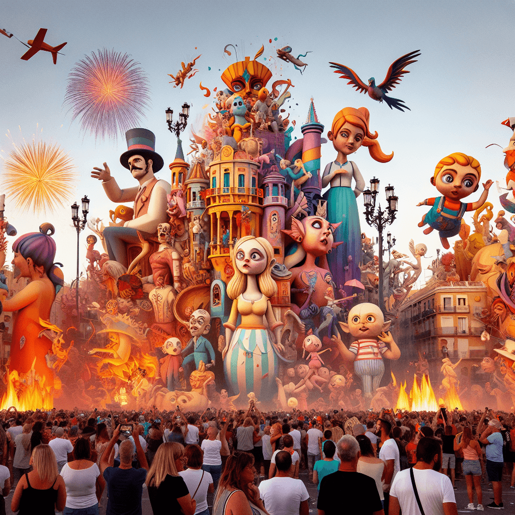 Fallas - Valencia, Spain DIY Paint By Numbers