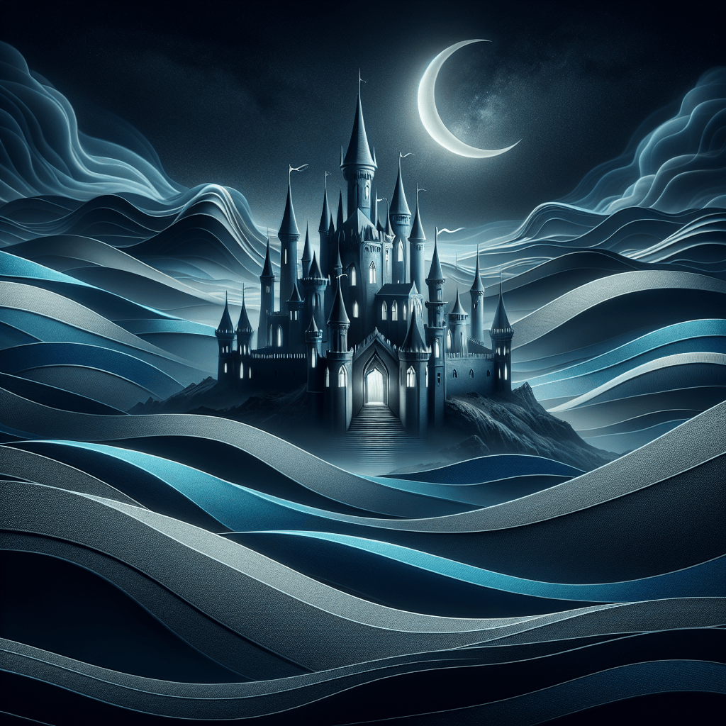 Night Sky Castle Dreams Paint By Numbers