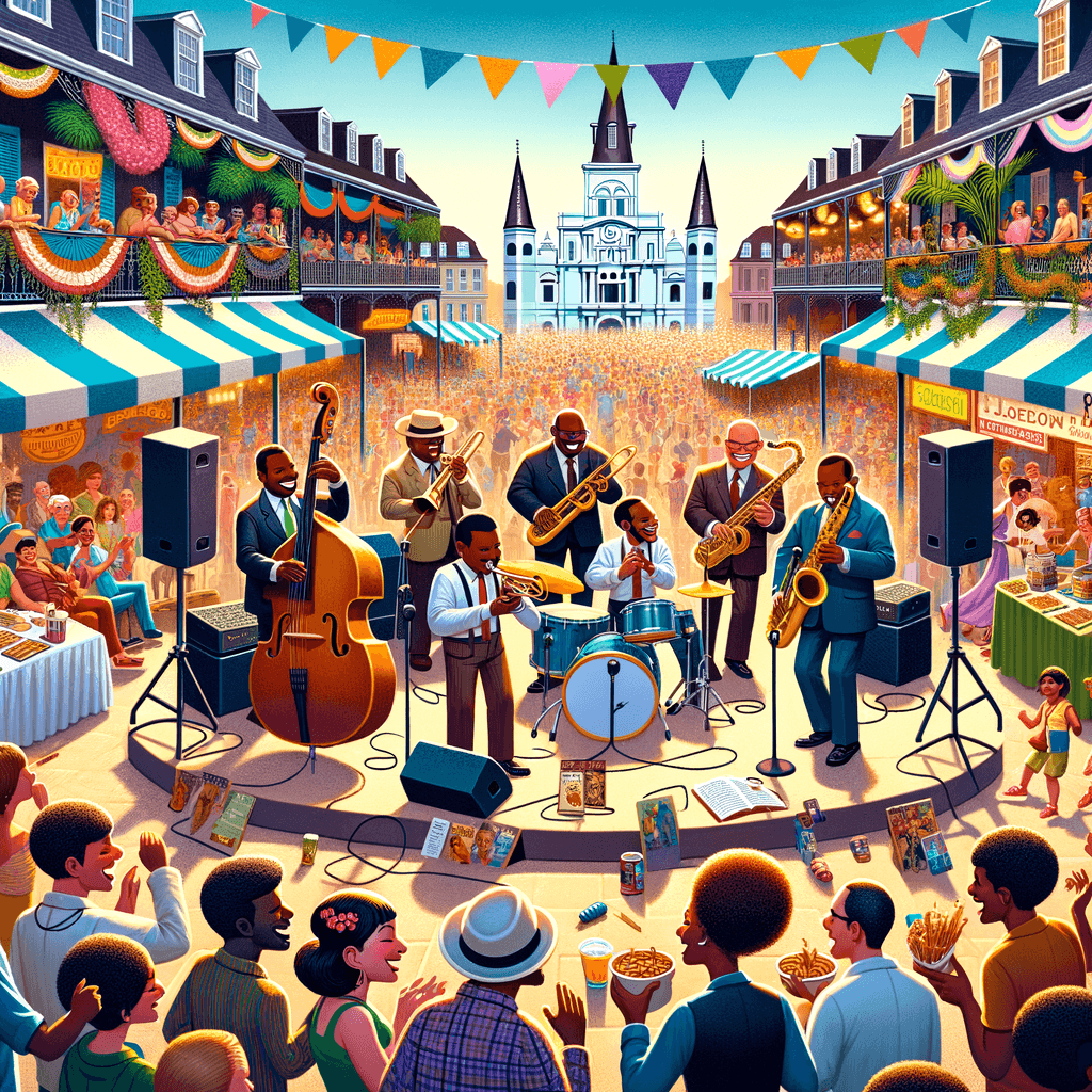 New Orleans Jazz And Heritage Festival - USA Paint By Color