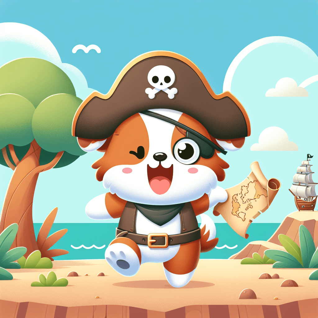 Adventurous Pirate Puppy Paint By Numbers Kits