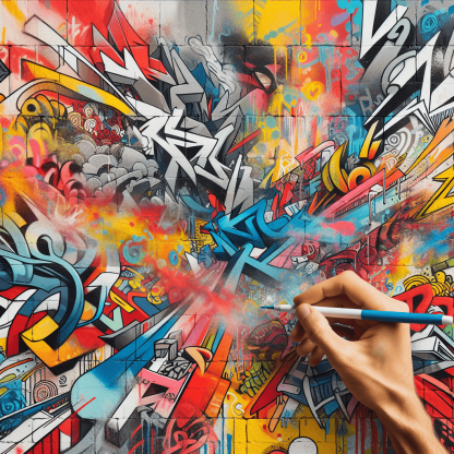 Urban Graffiti Art DIY Paint By Numbers