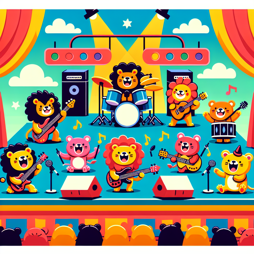 Rock Star Concert Painting Number Kit