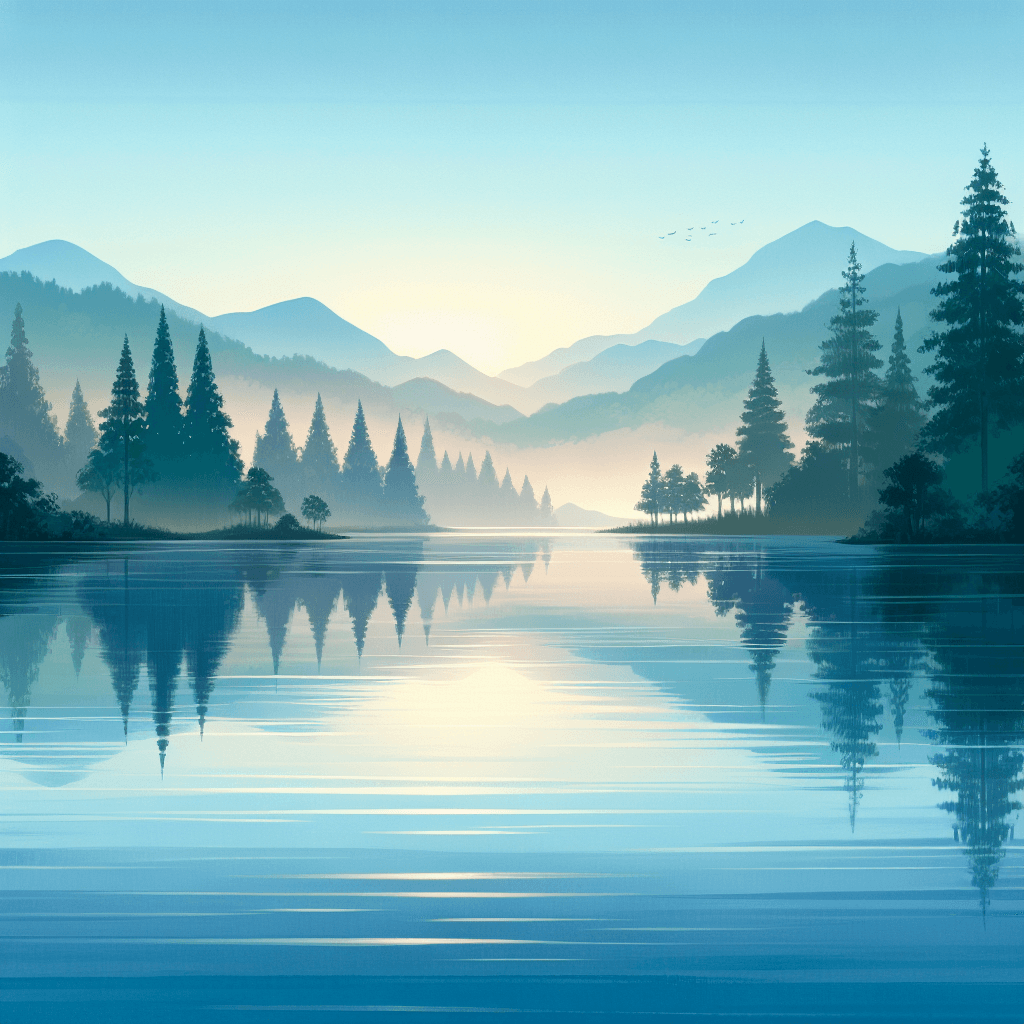 Serenity In Stillness Paint By Number